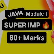 OOPS With JAVA MODULE 1 SUPER IMPORTANT BCS306A MODEL PAPER SOLUTIONS PASSING PACKAGE Vtu Cse