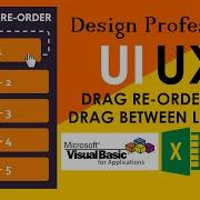 VBA UI UX 17 Drag Drop To Reorder Or Move Items Between UserForm Listbox