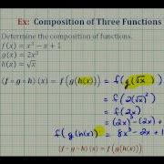 Ex Find And Evaluate A Composition Of Three Functions