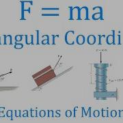 F Ma Rectangular Coordinates Equations Of Motion Learn To Solve Any Problem