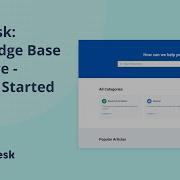 BoldDesk Knowledge Base Software Getting Started