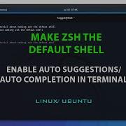 LINUX UBUNTU TIP Enable Auto Suggestions And Auto Completion In Terminal