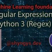 9 Regular Expressions Python Regex 101 W D A ZA Z0 9