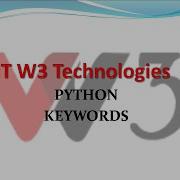5 Python Keywords Part 1