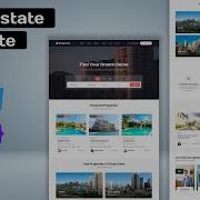 Property Website Design Using HTML CSS JavaScript Bootstrap Responsive Real Estate Website