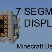 Tutorial Smallest And FAST 7 Segment Display For Minecraft Bedrock MCPE Windows Xbox Switch