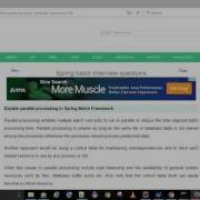 Explain Parallel Processing In Spring Batch Framework Javapedia Net