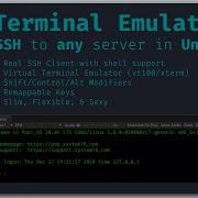 SSH Terminal Emulator For Unity Public Key Authentication Demo