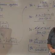 Difference Quotient 3 Of 3 Rational Function With Dr April Strom