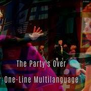 The Party S Over One Line Multilanguage 55 Versions Frozen