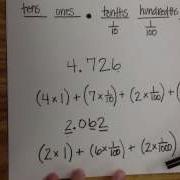 Expanded Form With Multiplication Of Decimals