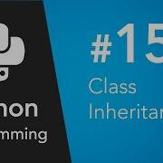 Python Programming 15 Inheritance