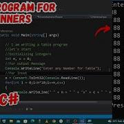 How To Make Table Program Using C Visual Studio 2015