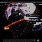ExtraHop Reveal X Security Detections Mock Up With WebGL Chrome Experiments