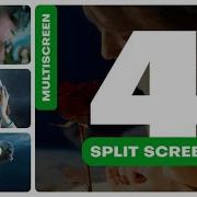 Multiscreen 4 Split Screen After Effects Template