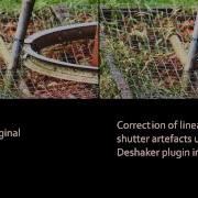 Rolling Shutter Correction Using Deshaker