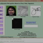 Matlab Code For Fake Biometric Recognition Using Image Processing