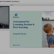 Assessment For Learning Peer Learning
