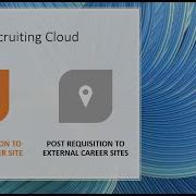 ORC Oracle Recruiting Cloud Post Requisition