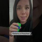 Explore Patterns With Preschoolers This Video Shows How To Teach Kids To Recognize Copy And Creat
