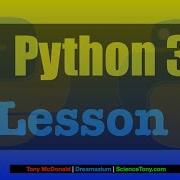 Python Programming Lesson 1 Variables
