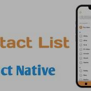 How To Access A Device S Contact List In React Native React Native Contacts