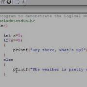 C Programming Tutorial 23 Logical NOT Operator