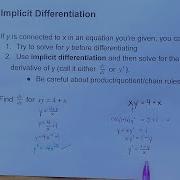 Implicit Differentiation Shortcut 3 Examples