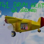 2741 Drum Beats In 60 Seconds With TIX Clock