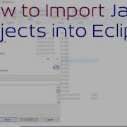How To Import Java Projects Into Eclipse