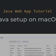Java Tutorial Setting Up A Java Development Environment On MacOS Part 2
