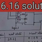 Q 6 16 The BCD Ripple Counter Shown In Fig 6 10 Has Four Flip Flops And 16 States Of Which Only