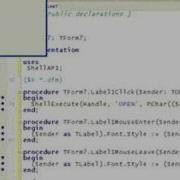 Delphi Programming Movie 36 HyperLink Labels