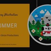 CSS Scenery Illustration 01 Summer Dog
