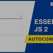 Essential JS 2 Autocomplete