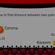 How To Find Distance Between Two Points Coordinategeometry