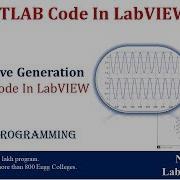MATLAB Code In LabVIEW Cosine Wave Generation