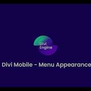 Divi Mobile Menu Appearance