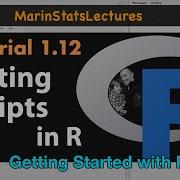 Написание скриптов в R Учебник R 1 12 MarinStatsLectures