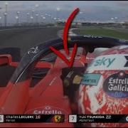 Charles Leclerc Losing Control Of His Car In Abu Dhabi 2021 F1 Final