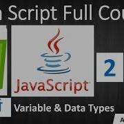 2 Java Script In Tutorial In Hindi For Beginners JavaScript Variable And Data Types By Arvind
