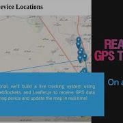Real Time GPS Tracking On A Web Map Using FastAPI Leaflet Live WebSockets Data