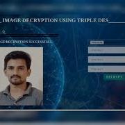 3DES Image Encryption Decryption Using 3DES