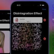 Disintegration Effect Thanos Snap Effect SwiftUI