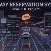 Railway Reservation System Java OOP Based Project Mini Major Project Java Tutorial