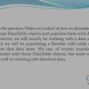 ADO Net 14 Dataset