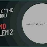 Problem Of The Day 1995 IMO Problem 2 DAY 13 100