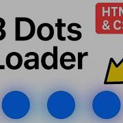 How To Make A Clean 3 Dots Loading Animation In HTML CSS