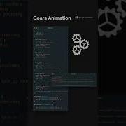 Gears Svg Animation With Pure Css Shorts Css Cssanimation Html Webdeveloper Frontend Ui Ux