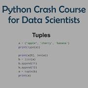 9 Python Crash Course For ML Tuple In Python ML For Data Science